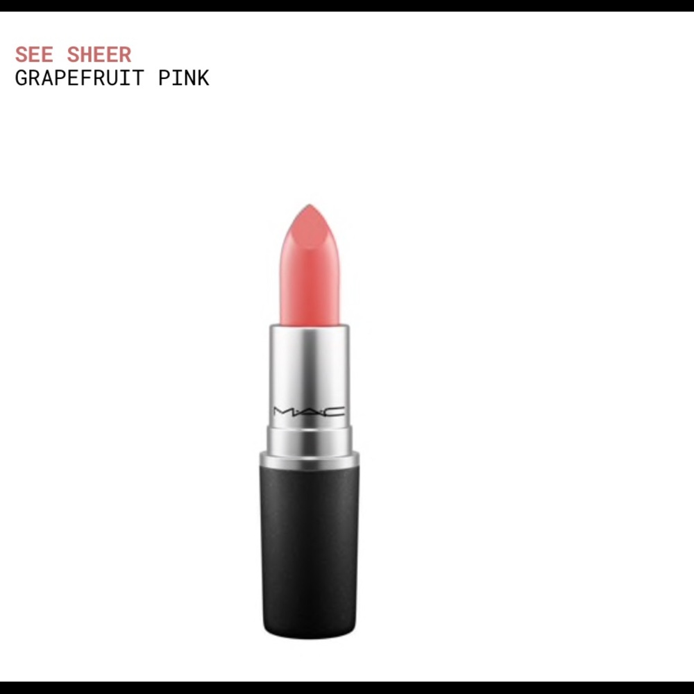 Mac Lustre Lipstick See Sheer